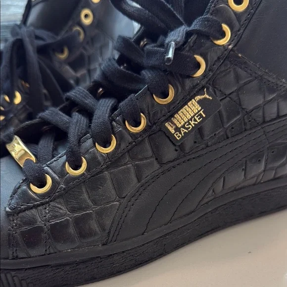 Puma Black High-Top Sneakers - Picture 2 of 5